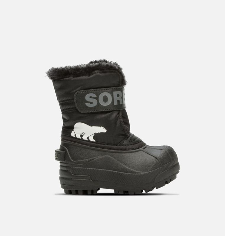 Sorel Çocuk Toddler Commander™ - Kar Botu Siyah - 456-JPDSYG